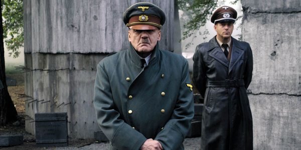 Adolf Hitler (Bruno Ganz) and Albert Speer (Heino Ferch) i Der Untergang