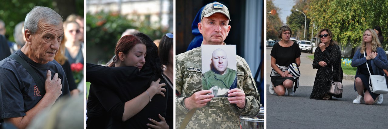 У Полтаві попрощалися із воїном Віталієм Захарченком, який поліг у бою під Роботиним на Запоріжжі