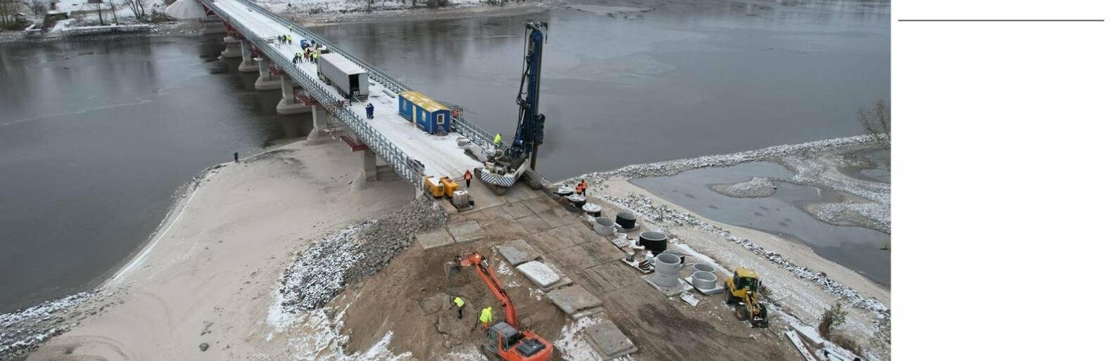 «Шлях до Маріуполя»: на Полтавщині завершують ремонт мосту через Сулу