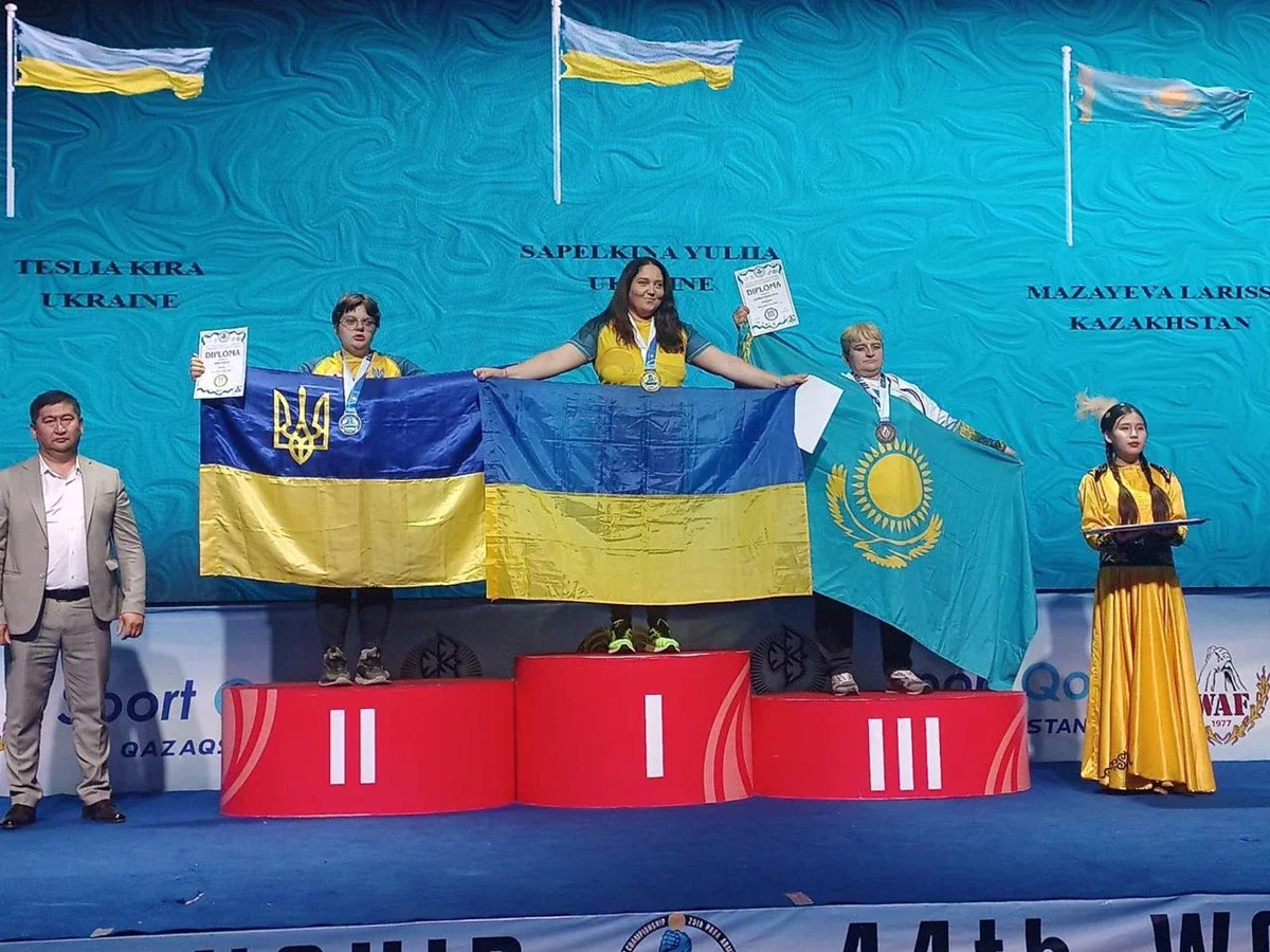 Спортсмени з Полтавщини завоювали 12 медалей на чемпіонаті світу з параармреслінгу