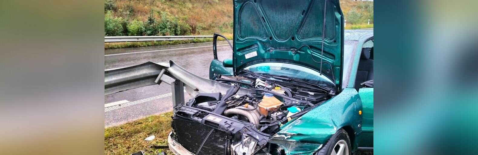 На Полтавщині чоловік на швидкості «влетів» у відбійник
