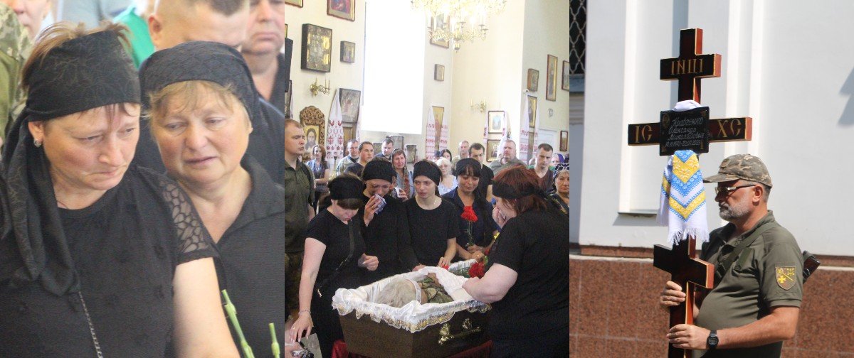 У Полтаві в останню путь провели молодшого сержанта Олександра Кравченка, який до війни працював водієм швидкої допомоги
