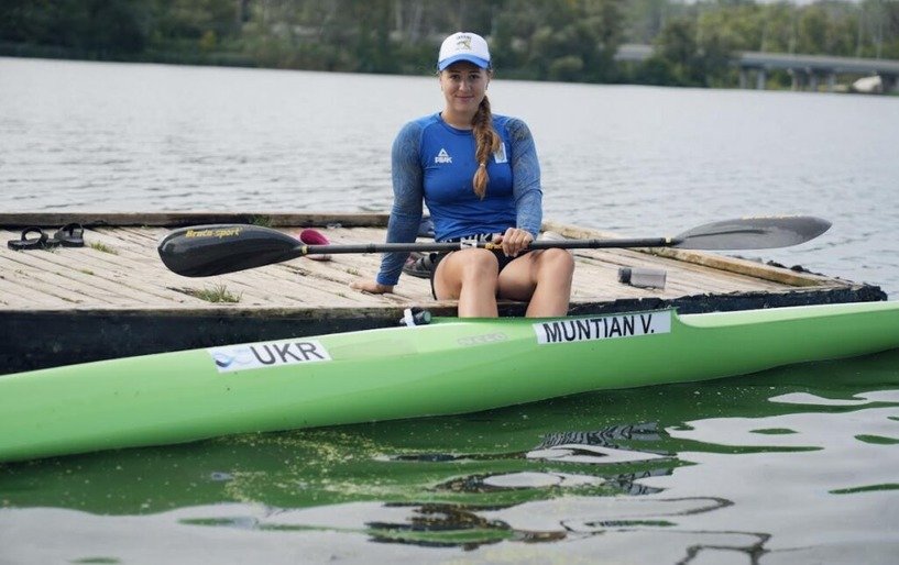 Завоювала три золоті нагороди: Полтавка Вікторія Мунтян перемогла на Чемпіонаті України з веслування на байдарках та каное