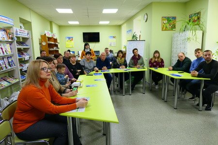 Центр підтримки внутрішньо переміщених осіб Волноваського  району «Пліч-о-пліч» відкрили у Полтаві