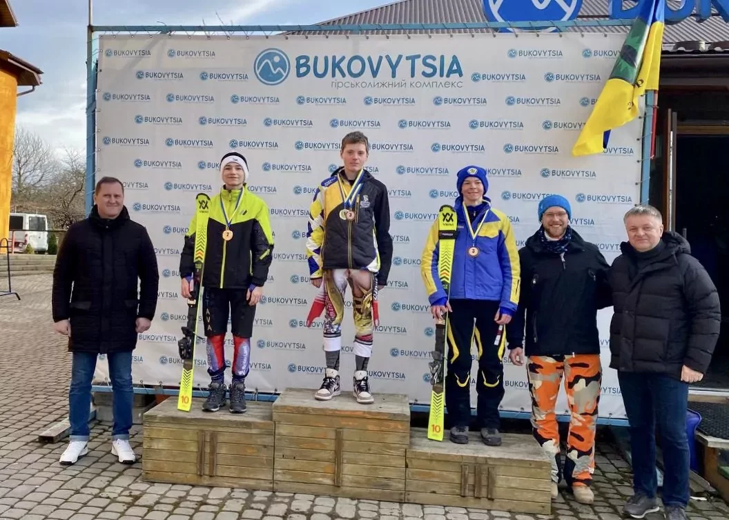 Спортсмени із Полтавщини завоювали п’ять медалей на VI етапі розіграшу Кубка України з гірськолижного спорту