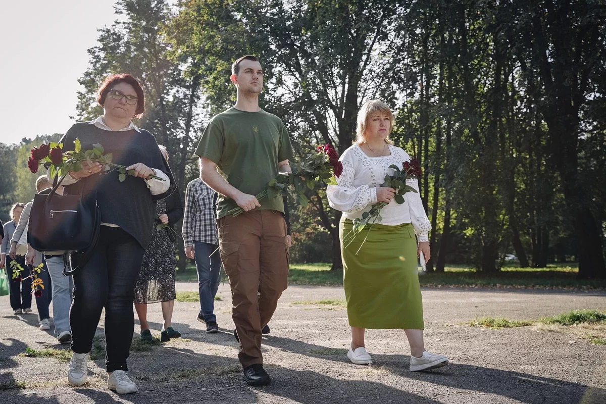 У Полтаві вшанували пам'ять жертв Бабиного Яру