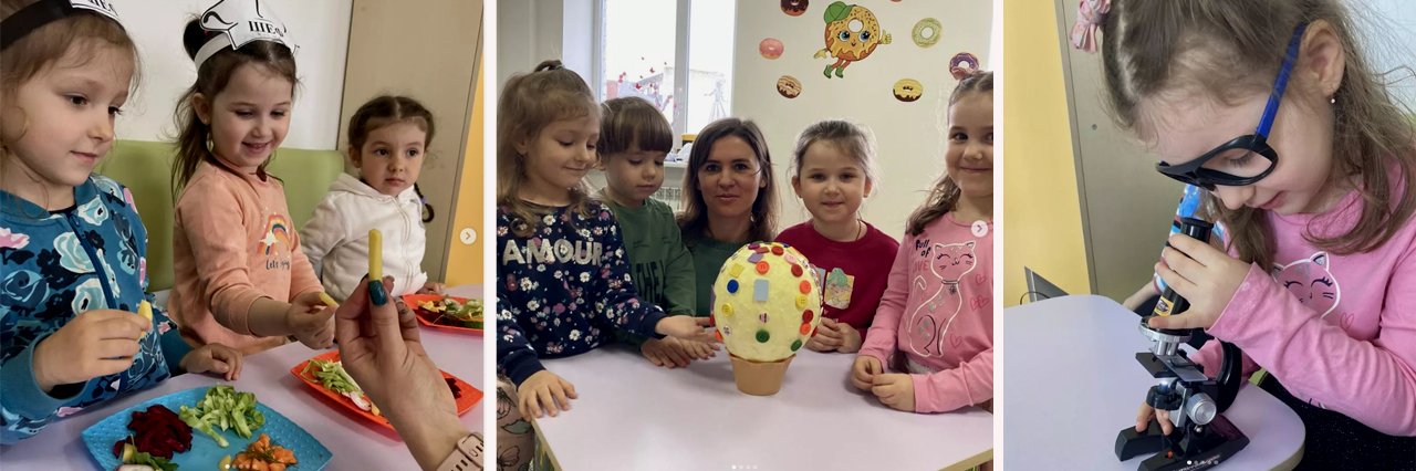 Запрошуємо до мінісадочку та на розвиваючі заняття у дитячий простір 