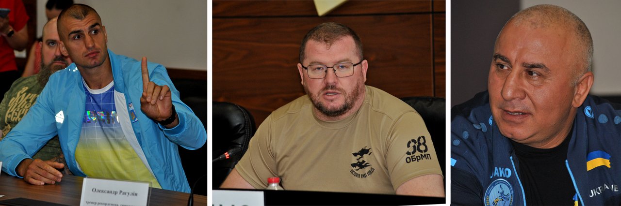 У Полтаві обласна влада нагородила переможців чемпіонатів світу, Європи та Європейських ігор, а спортсмени та тренери поскаржилися на відсутність залів для тренувань чемпіонів