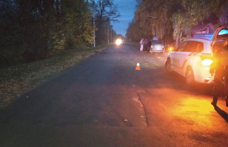 На Полтавщині 17-річний водій легковика збив 9-річну дитину
