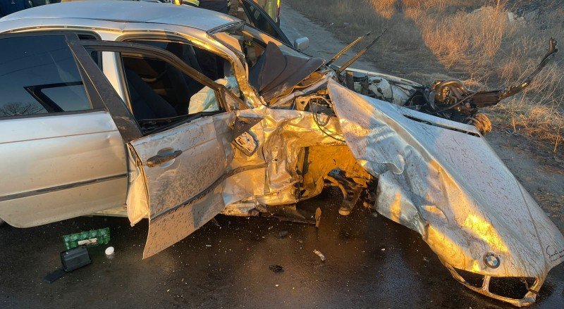 У ДТП на Полтавщині зіткнулися BMW та Mitsubishi: постраждали троє людей