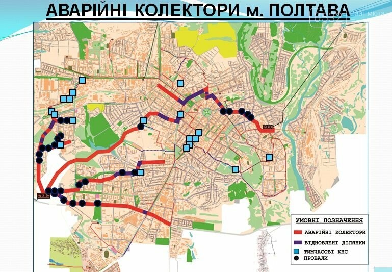 Карта украины город полтава