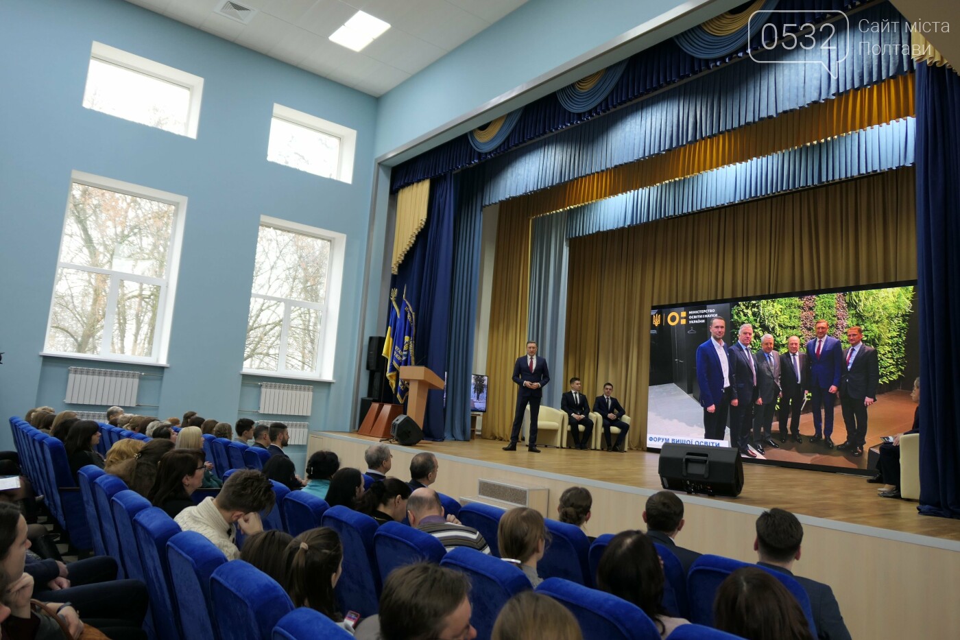 В Національному університеті «Полтавська політехніка імені..., фото-8 В Національному університеті «Полтавська політехніка імені Юрія Кондратюка» відкрили реконструйовану актову залу, фото-8