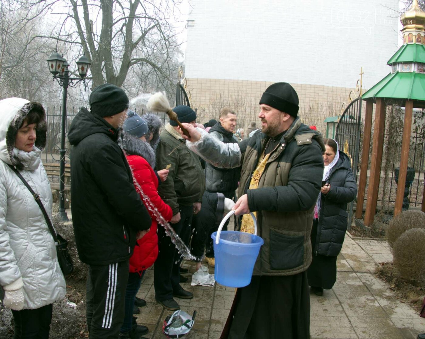 У Полтаві перед Водохрещем освятили воду у храмі (ФОТО, ВІ..., фото-13 У Полтаві перед Водохрещем освятили воду у храмі (ФОТО, ВІДЕО), фото-13