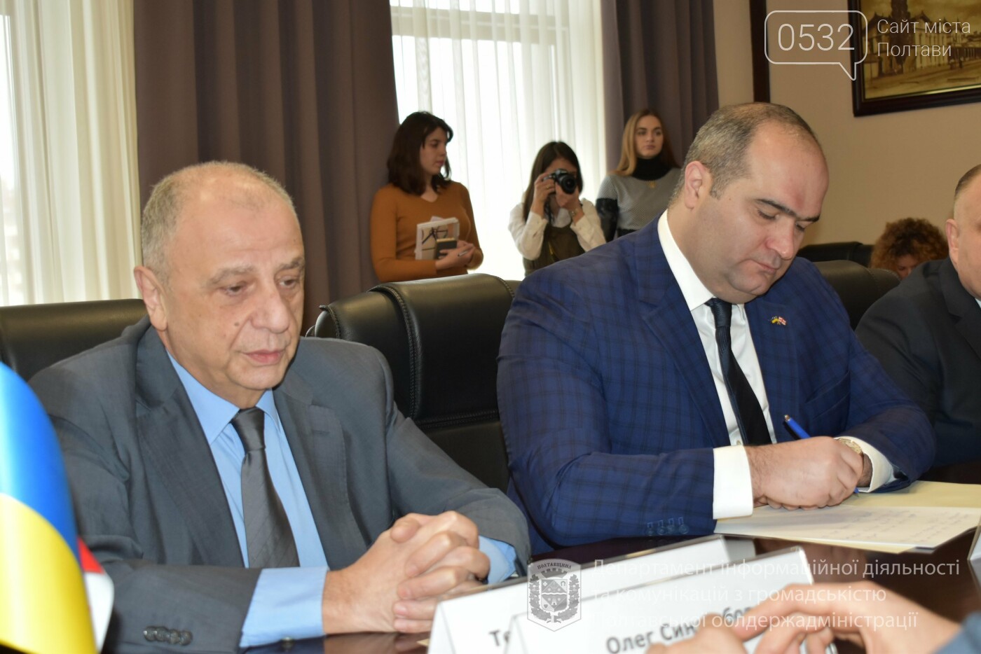 Голова Полтавської ОДА зустрівся із послом Грузії в Україні, фото-2 Голова Полтавської ОДА зустрівся із послом Грузії в Україні, фото-2
