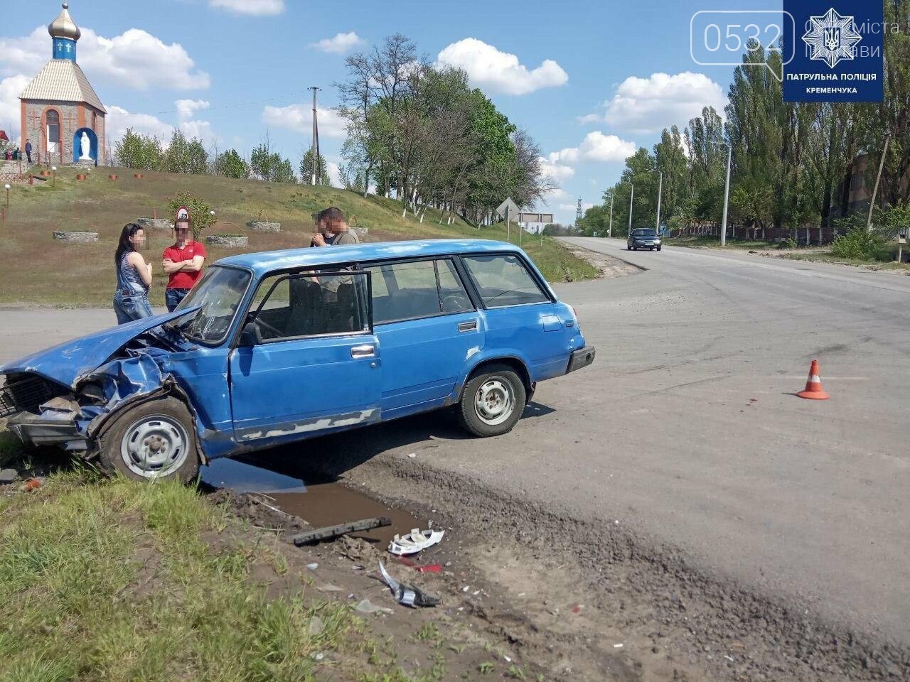 На трасі Полтава – Олександрія зіткнулися Nissan та ВАЗ, фото-1 На трасі Полтава – Олександрія зіткнулися Nissan та ВАЗ, фото-1