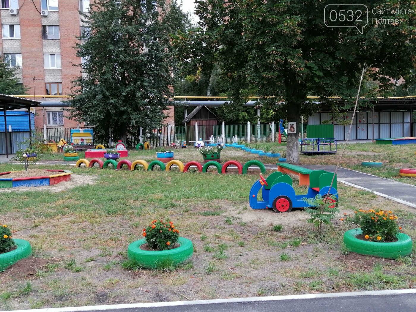 Територія дитячого садочка Територія дитячого садочка