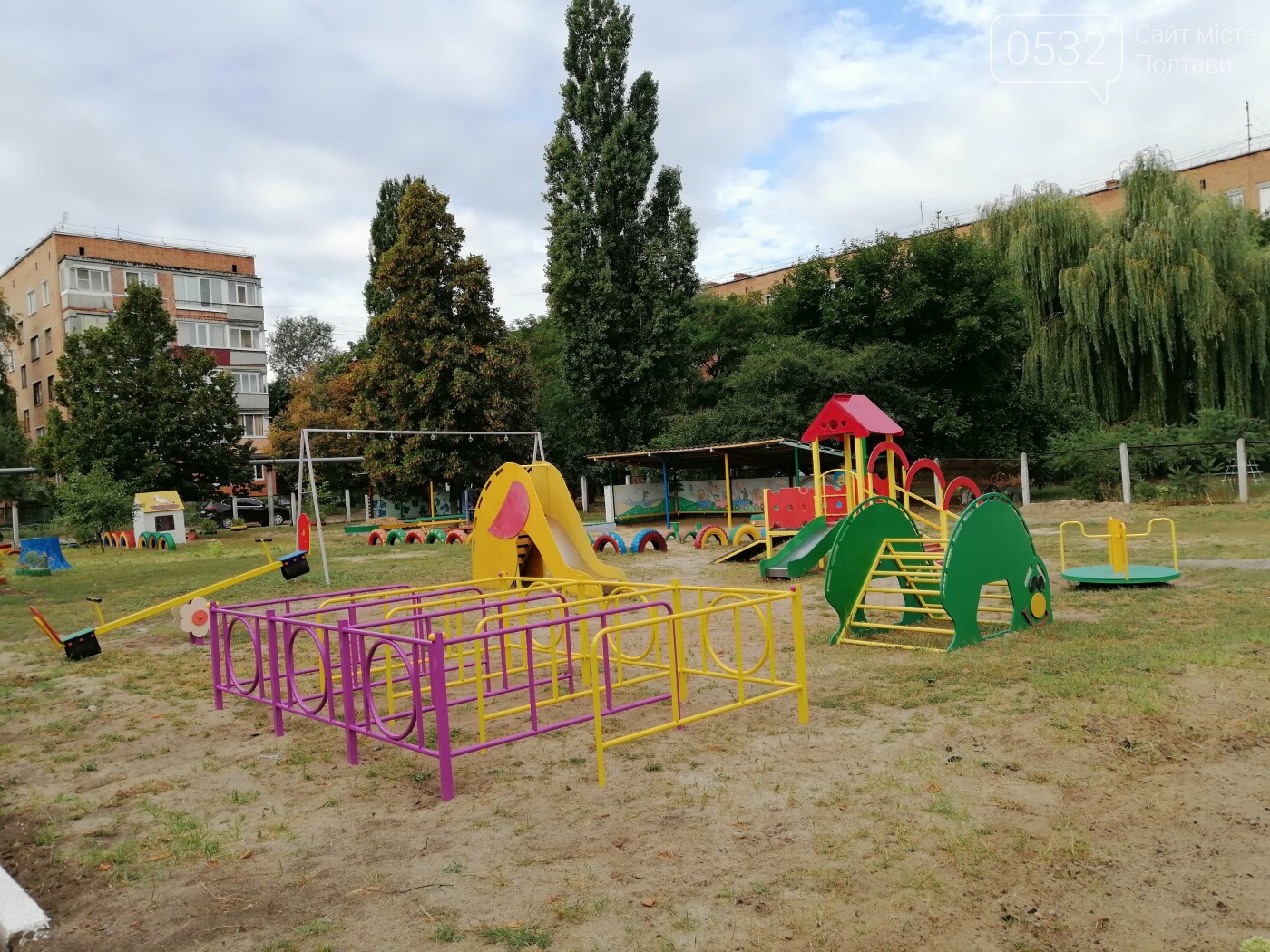 Територія дитячого садочка Територія дитячого садочка