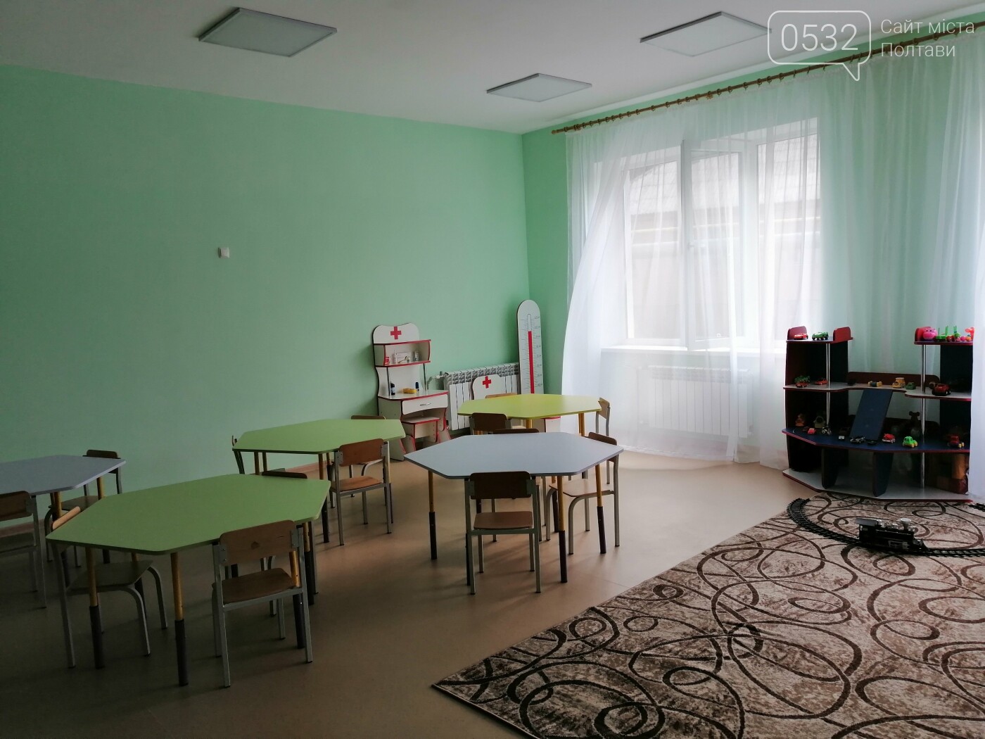 Внутрішнє оздоблення добудови садочка Внутрішнє оздоблення добудови садочка