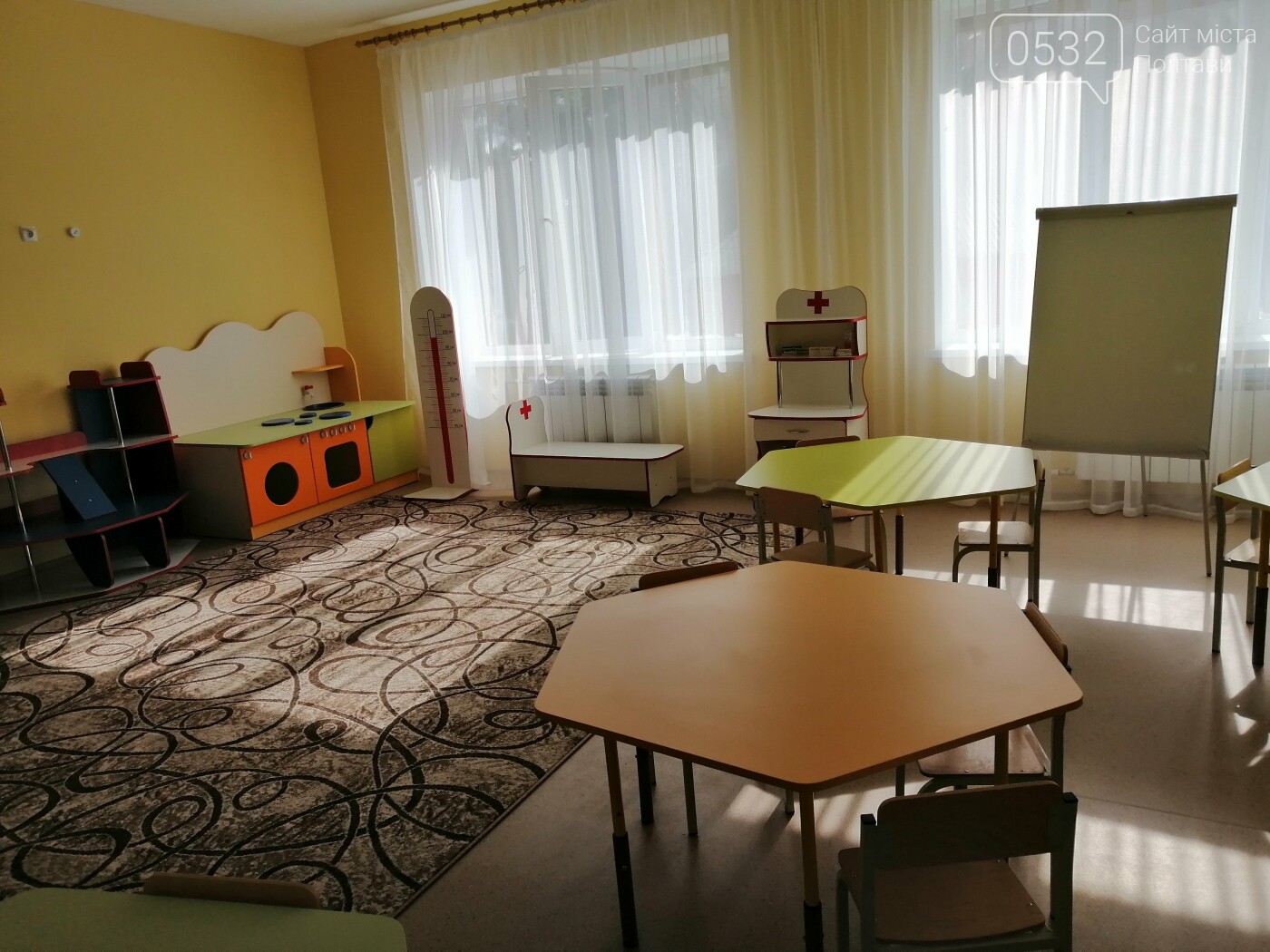 Внутрішнє оздоблення добудови садочка Внутрішнє оздоблення добудови садочка