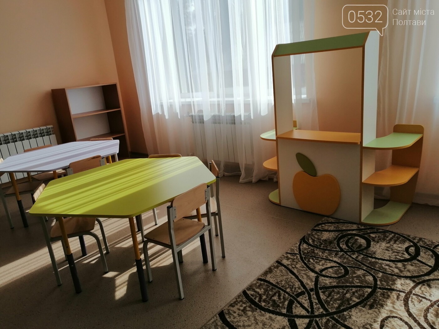 Внутрішнє оздоблення добудови садочка Внутрішнє оздоблення добудови садочка