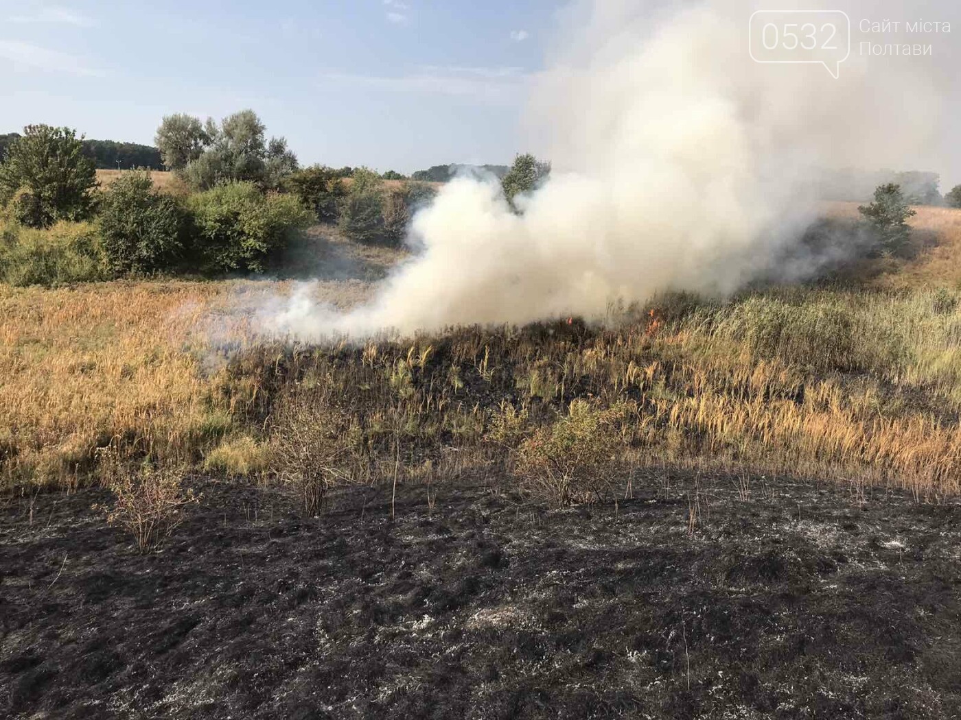 На Полтавщині за добу загасили 30 пожеж на відкритій території, фото-3 На Полтавщині за добу загасили 30 пожеж на відкритій території, фото-3