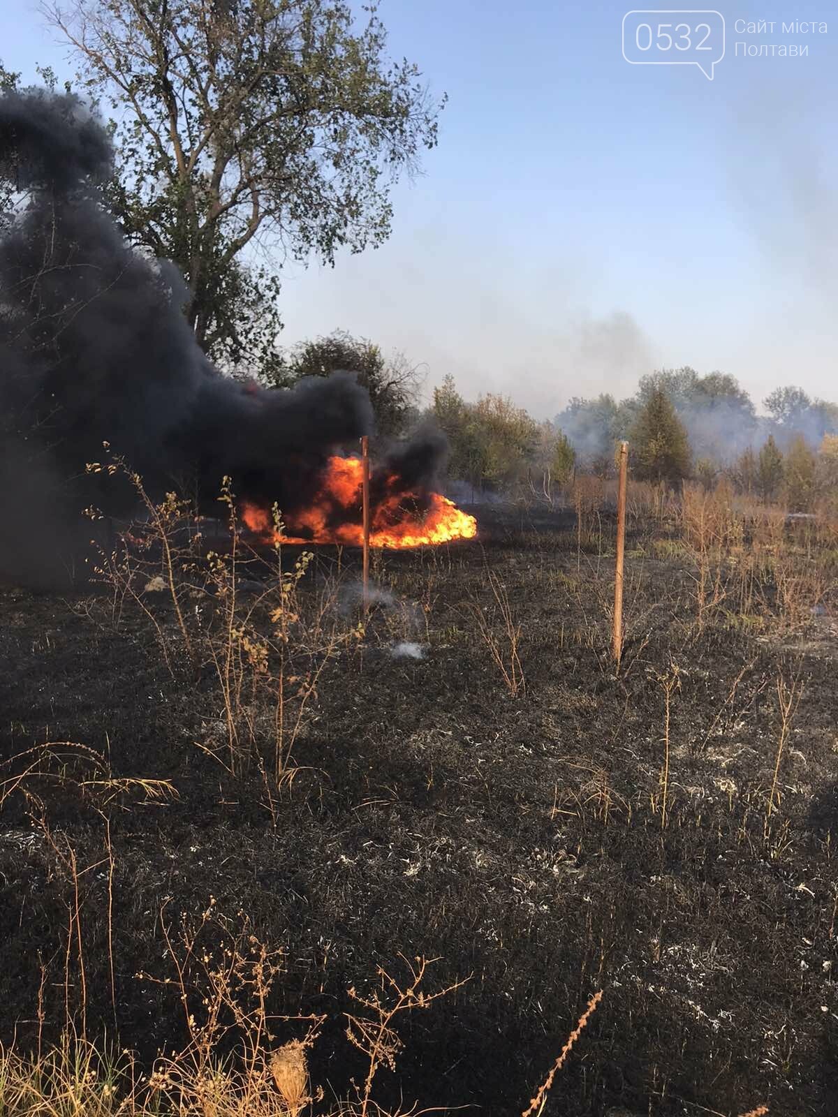 На Полтавщині за добу загасили 30 пожеж на відкритій території, фото-5 На Полтавщині за добу загасили 30 пожеж на відкритій території, фото-5