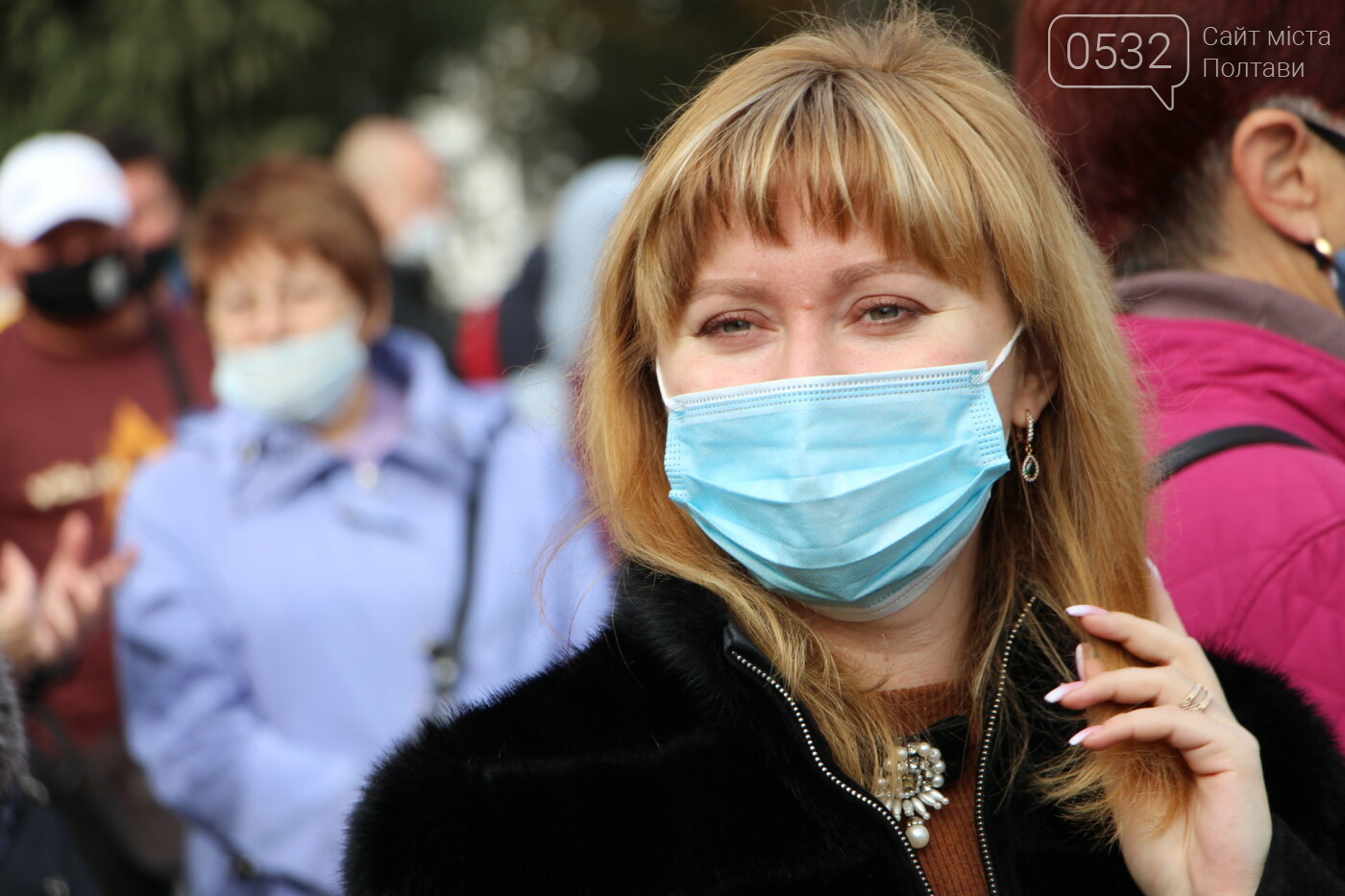 Полтава вийшла проти "червоної" зони: скільки людей і чого..., фото-7 Полтава вийшла проти "червоної" зони: скільки людей і чого вимагають (ФОТОРЕПОРТАЖ), фото-7