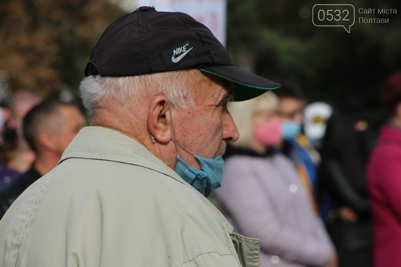 Полтава вийшла проти "червоної" зони: скільки людей і чого..., фото-6 Полтава вийшла проти "червоної" зони: скільки людей і чого вимагають (ФОТОРЕПОРТАЖ), фото-6