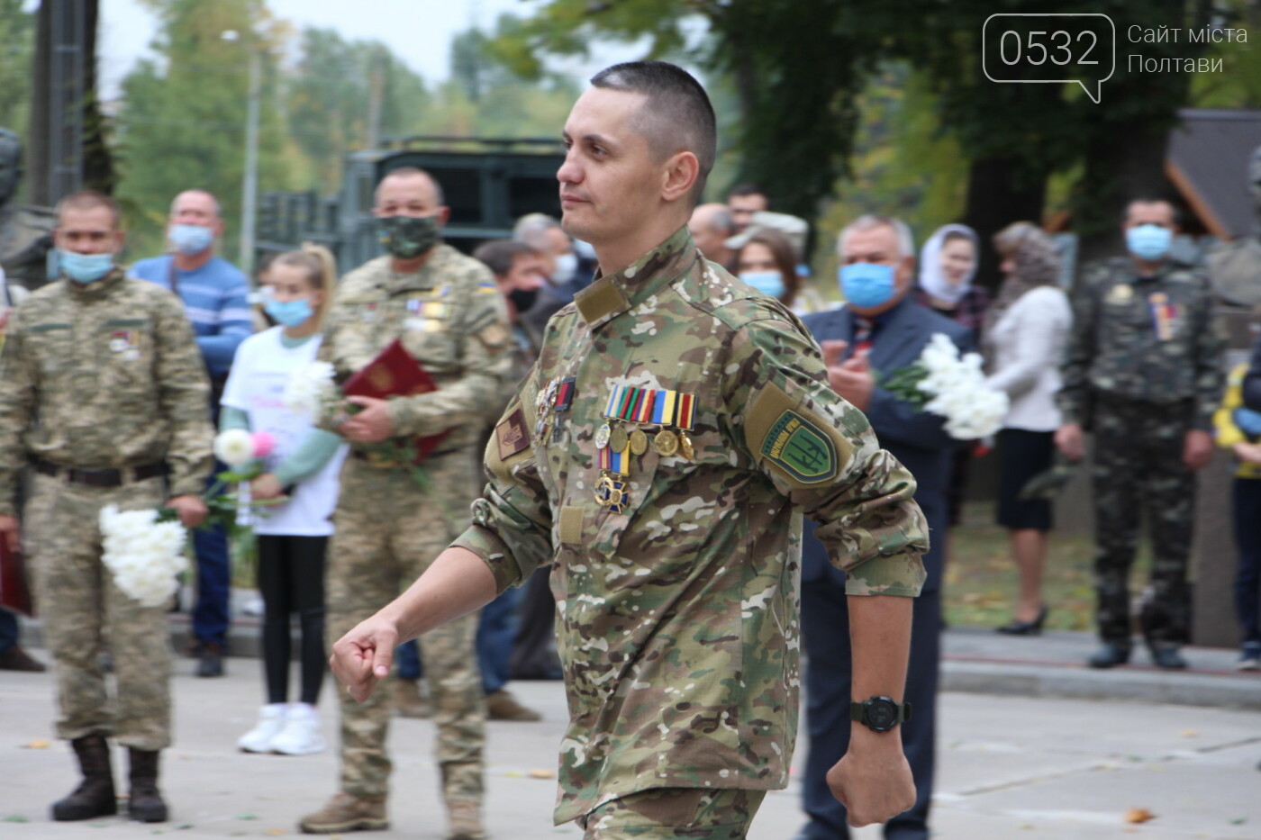 У Полтаві відкрили "Стіну пам'яті" загиблих за Україну вої..., фото-27 У Полтаві відкрили "Стіну пам'яті" загиблих за Україну воїнів (ФОТОРЕПОРТАЖ), фото-27