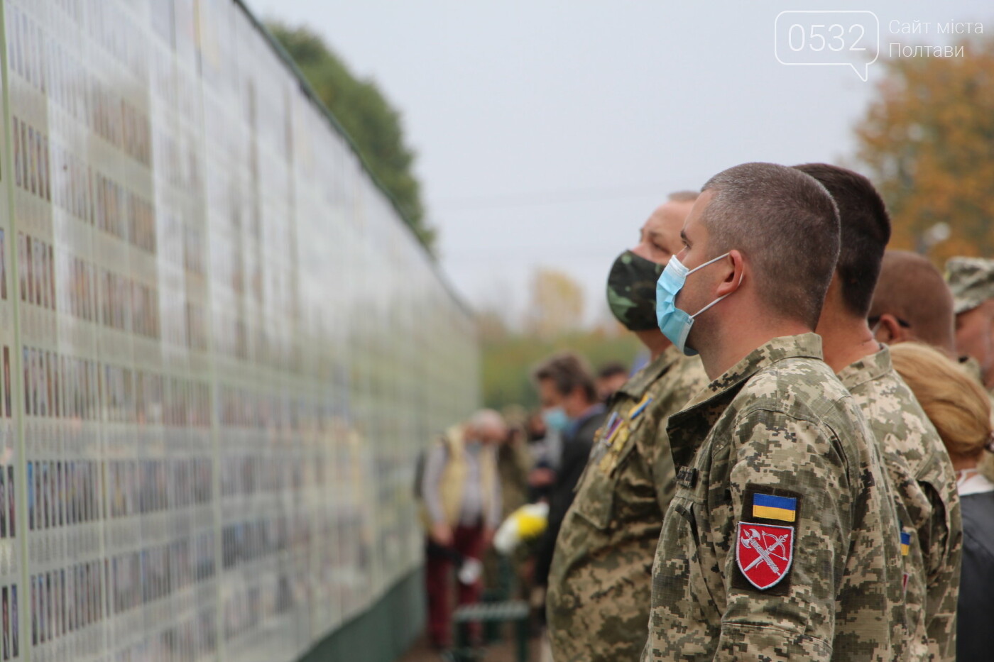 У Полтаві відкрили "Стіну пам'яті" загиблих за Україну вої..., фото-34 У Полтаві відкрили "Стіну пам'яті" загиблих за Україну воїнів (ФОТОРЕПОРТАЖ), фото-34