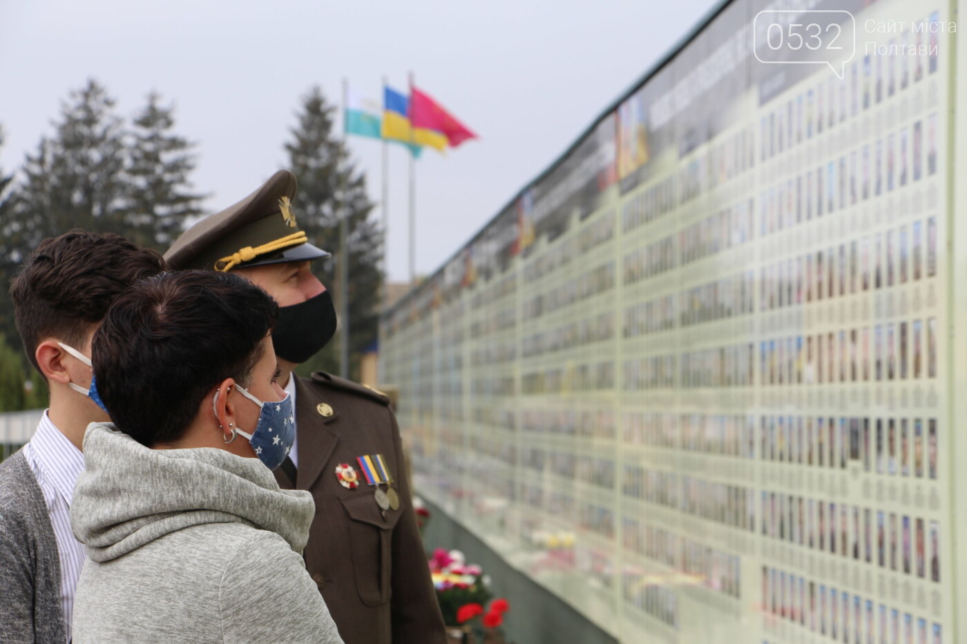 У Полтаві відкрили "Стіну пам'яті" загиблих за Україну вої..., фото-42 У Полтаві відкрили "Стіну пам'яті" загиблих за Україну воїнів (ФОТОРЕПОРТАЖ), фото-42