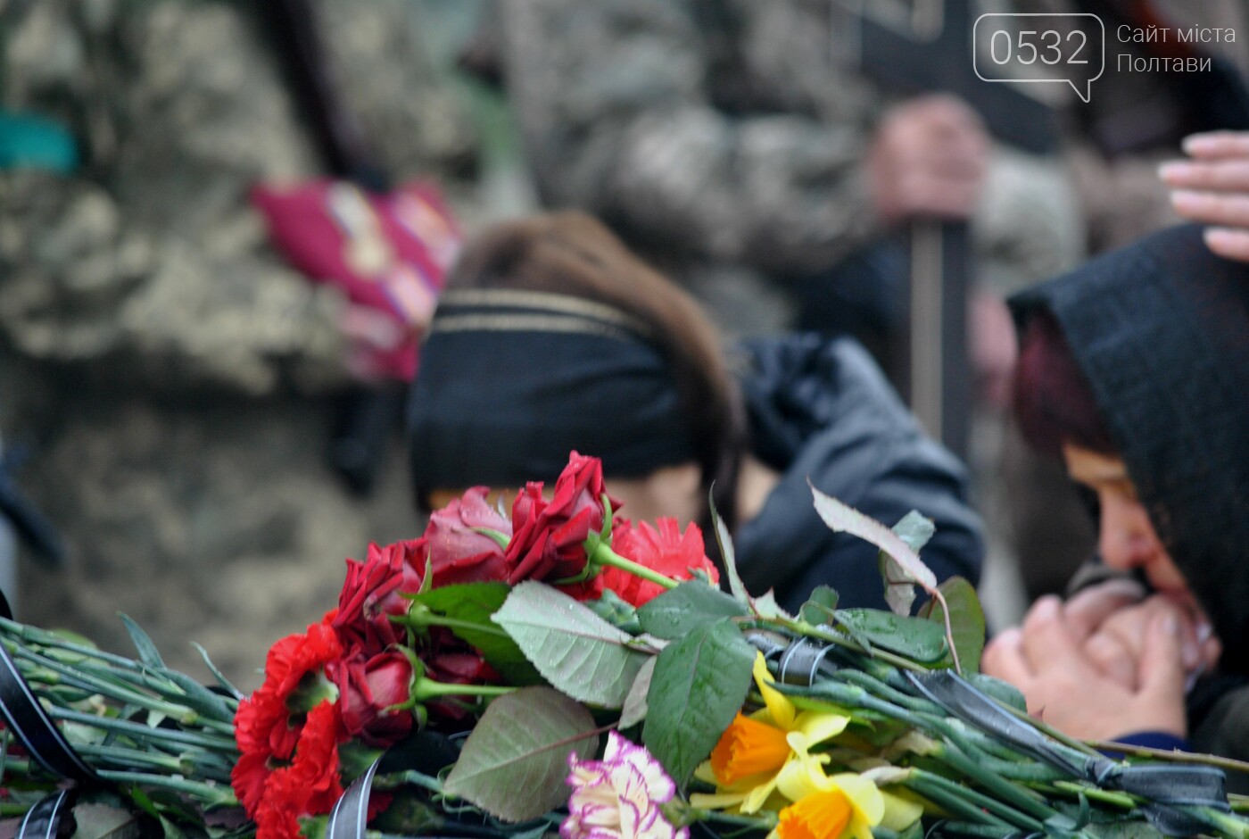 У Полтаві провели у останній шлях чотирьох загиблих захисників України (ФОТО), фото-5