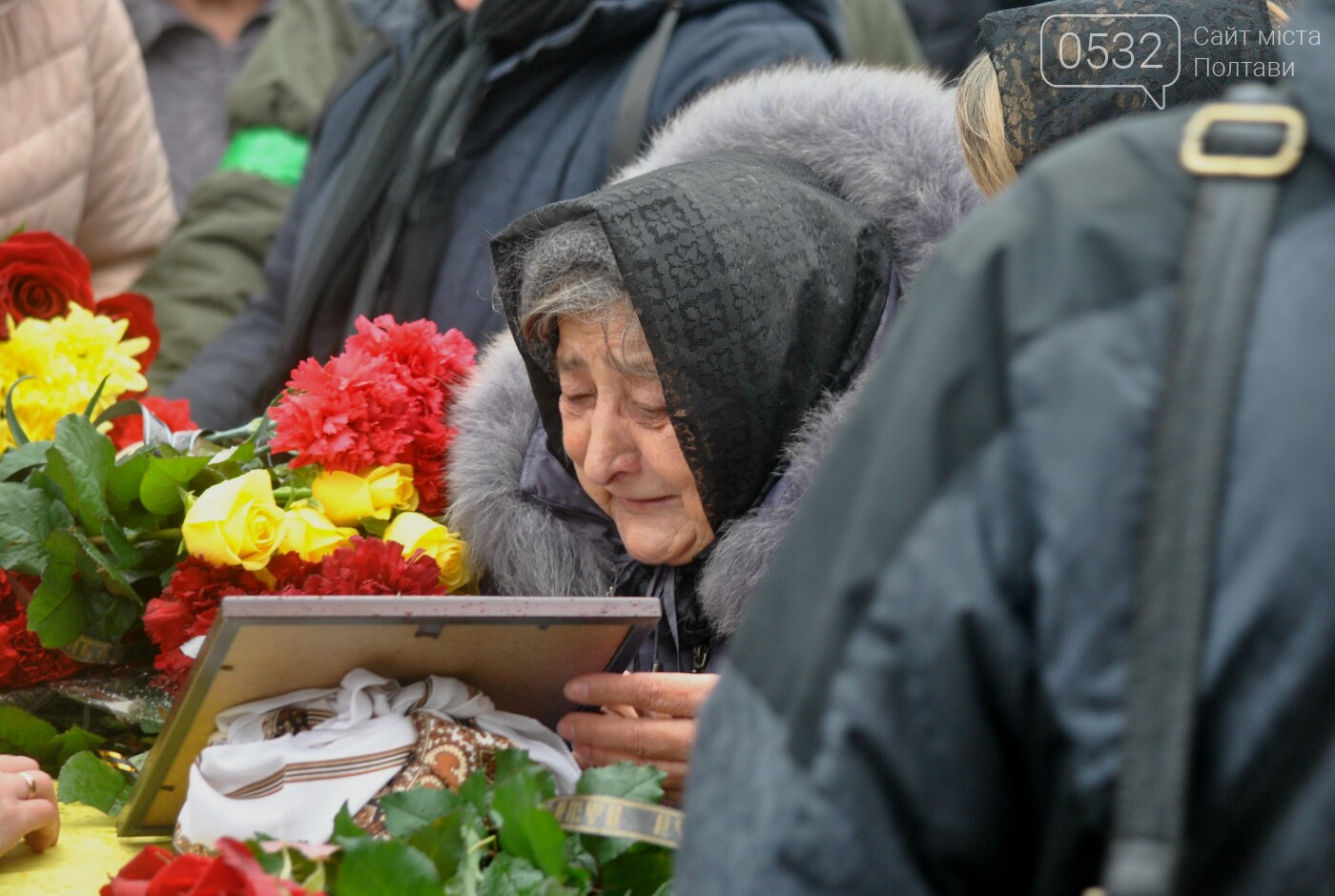 У Полтаві провели у останній шлях чотирьох загиблих захисників України (ФОТО), фото-7