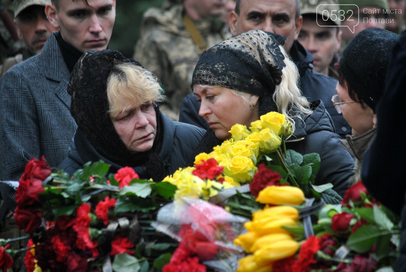 У Полтаві провели у останній шлях чотирьох загиблих захисників України (ФОТО), фото-13