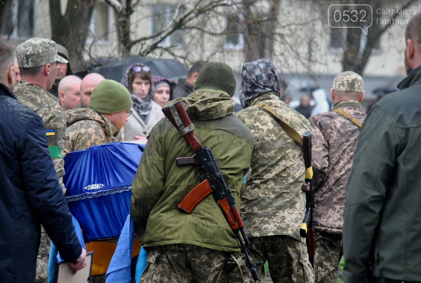 У Полтаві провели у останній шлях чотирьох загиблих захисників України (ФОТО), фото-14