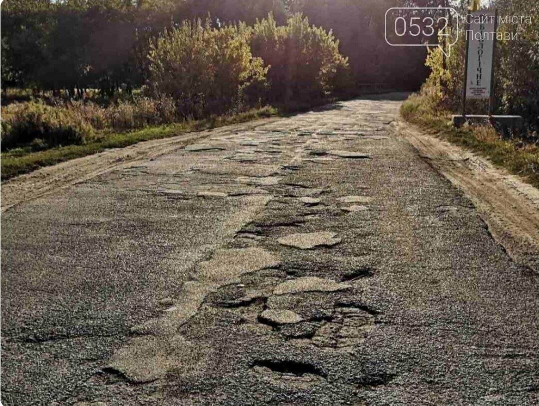 У Полтаві зареєстрували петицію щодо ремонту дороги сполученням «Гожули-Біологічне», яка має суцільні вибоїни. Об'їхати їх не лише важко, але й небезпечно