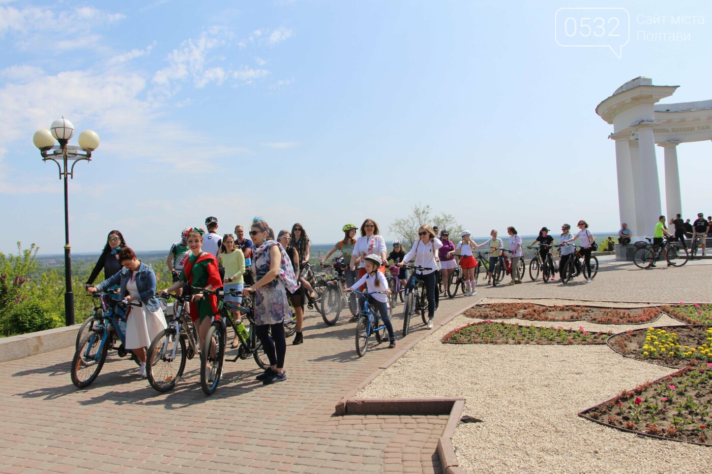 У Полтаві понад 40 велосипедисток взяли участь у жіночому велопробігу (ФОТО), фото-14