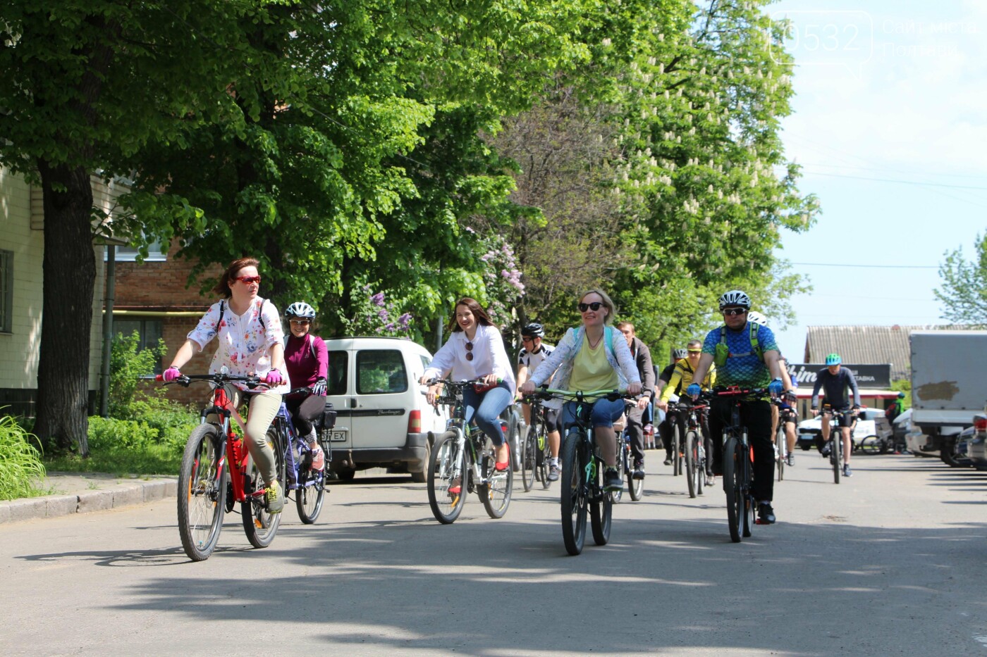 У Полтаві понад 40 велосипедисток взяли участь у жіночому велопробігу (ФОТО), фото-18