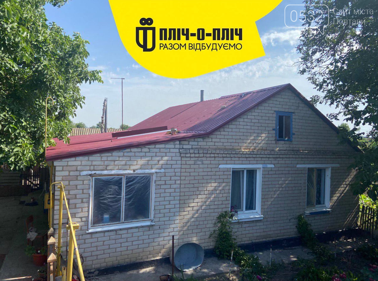 Бригади з Полтавщини відновили 36 будинків у двох селах на Херсонщині