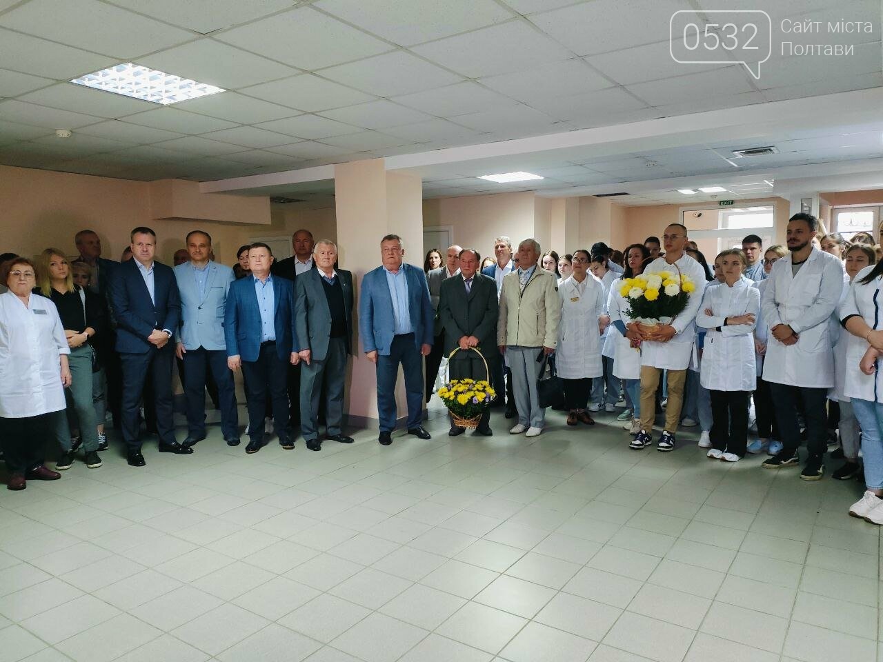У Полтаві відкрили меморіальну дошку  фундатору терапевтичної школи області  Максиму Андрійовичу Дудченку