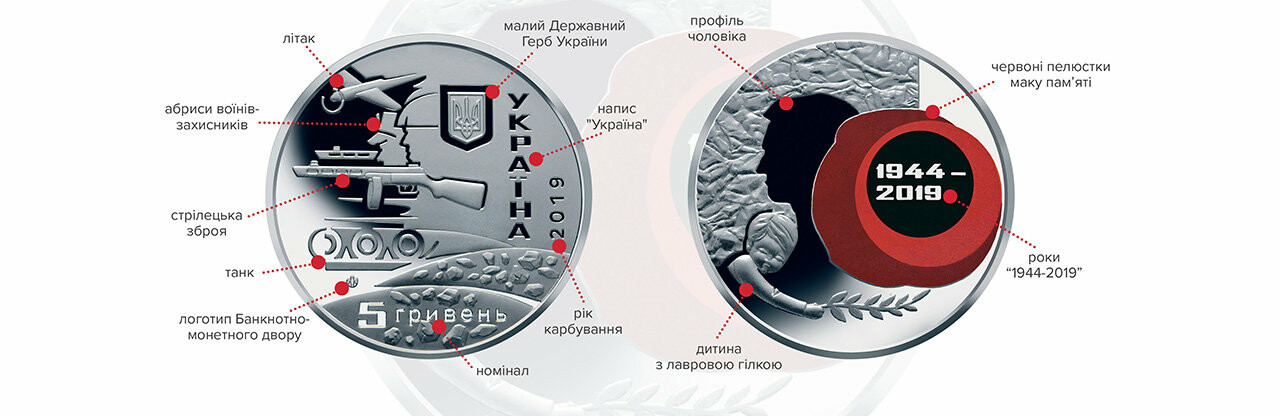Нацбанк випустив пам'ятну монету "75 років визволення України” Нацбанк випустив пам'ятну монету "75 років визволення України”, Руденко Софія