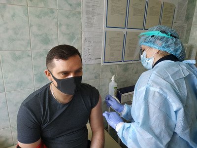 Рятувальників Полтавщини вакцинують від коронавірусу