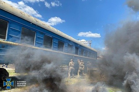 На Полтавщині СБУ провела спеціальні антитерористичні тренування