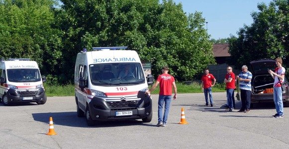 У Полтаві проводять навчання для водіїв екстреної допомоги