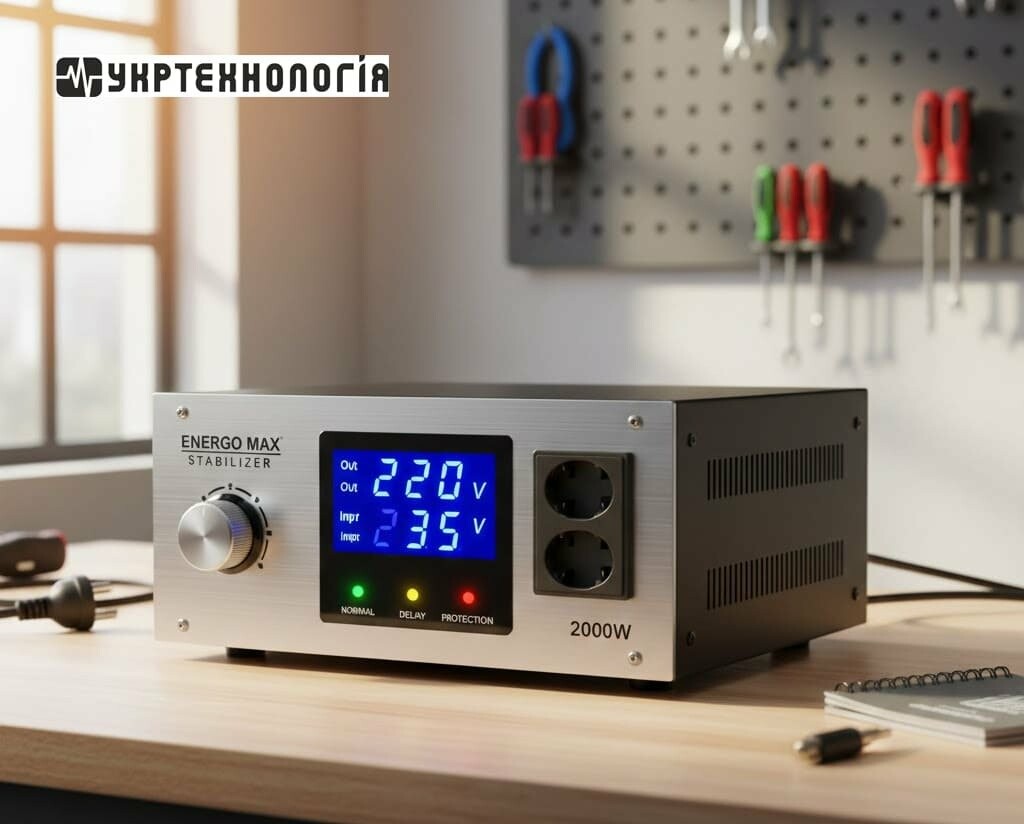 Какой купить стабилизатор Укртехнология в Украине: популярные модели